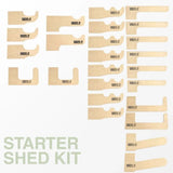 Starter Shed Kit - Stud Mount