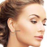 Sterling Silver Diamond Cut Hoops