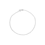 Sterling Silver Italian Made Anklets