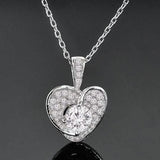 Sterling Silver Love Heart Necklaces