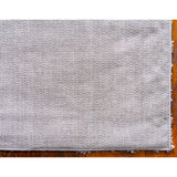 Unique Loom Davos Shag Sterling 4 ft. x 4 ft. Round Area Rug