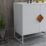 Storage Sideboard Cabinet White