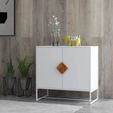Storage Sideboard Cabinet White