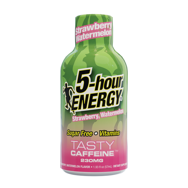 Strawberry Watermelon Flavor Extra Strength 5-hour ENERGY Shots