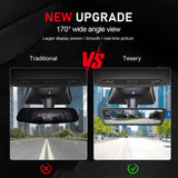 8.9″ Streaming Rear View Mirror Camera for Model 3/Y | TESERY