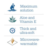Stryker Sage Comfort Bath Full-Body Cleansing Washcloths, Heavyweight