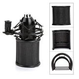 Studio Microphone Pop 3 Filter Layers Windscreen Shield Cover Mesh