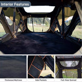 Naturnest Andromeda Green Soft-Shell Rooftop Tent With Large Panoramic Skylight & YKK Doors (SAK50612)