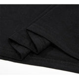 Summer Casual Men's T-Shirt Solid Color Soft and Loose Round Neck Top for Men Loose Soft Cool Cotton Male Short Sleeve Tees