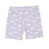 Lavender Rainbows and Clouds Summer Pajama Set