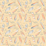 Surfboard Waves Summer Pajama Set