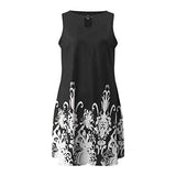Summer Spring Floral Tunic Dress