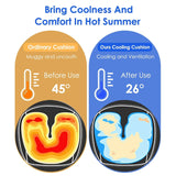 Summer Water Cooling System Seat Cushion with Fans 3 Speeds