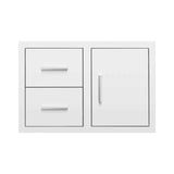 Summerset 33" Flush Mount 2 Soft Closing Drawers And Access Door Combo [DC2-33] (SAK45978)