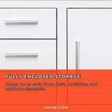 Summerset 33-Inch Stainless Steel Flush Mount Triple Drawer And Access Door Combo [DC3-33] (SAK92847)