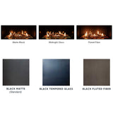 Summit 72-Inch Linear Fireplace With Bedrock [SML-72BR] (SAK92081)