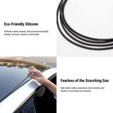 Sunroof Rubber Seal Wind Noise Reduction Kit for Model 3 | Easy Snap-In
