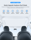 Glass Roof Sunshade for Tesla Model 3 | TESERY