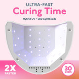 SUNUV UV LED Nail Lamp, Gel Light for Nail Polish UV Dryer with 3 Timers SUNone White