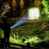 Super Bright ABS Strong Light Focusing Led Flashlight