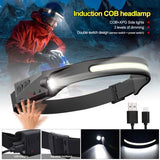 Super Bright LED Headlamp Flashlight Rechargeable
