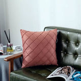 Super Soft Velvet Square Decorative Pillowcase