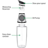 Superior Glass Oil and Vinegar Dispenser