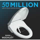 [SW573#01] TOTO Washlet S300E Round Soft Close Bidet Seat (SAK75014)