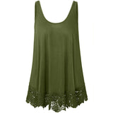 Swing Lace Flowy Women's Tank Top