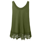 Swing Lace Flowy Women's Tank Top