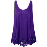 Swing Lace Flowy Women's Tank Top