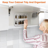 Swivel Cabinet Organizer Revolving Kitchen Rack Spice Organizer