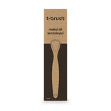 T-Brush Stainless Steel Tongue Scraper for Oral Hygiene & Fresh Breath