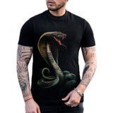 T-Shirt Men's 3D Cool Graphic Short Sleeve Tees Top Summer Pullover