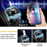 T25 Bluetooth 5.0 Car FM Transmitter