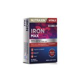 Nutraxin Iron Max: High Potency Iron Supplement for Deficiency & Anemia - Boost Energy & Red Blood Cell Production (30 Tablets)