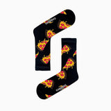 Carnaval Novelty Fast Food Socks Set - 5 Pairs of Comfortable Cotton-Themed Socks for Everyday Wear