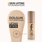 Flormar Skin Lifting Foundation - Anti-Aging, Natural Finish, SPF 30