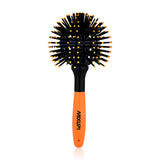Mixup 3D Curling & Detangling Brush: Effortless Curls, Detangles & Massages Scalp - Vegan, Cruelty-Free Hair Brush