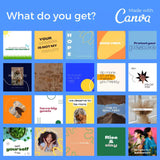 Downloadable Instagram Content Quote 100 Template