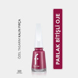 Flormar Nail Enamel: High Pigment, Long Lasting, Chip Resistant Glossy Nail Polish - Salon Quality Manicure at Home