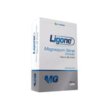 Ligone Magnesium Citrate Complex 60 Tablets - Magnesium and Vitamin B6 for Energy and Wellness