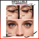 Loreal Paris Infaillible: Automatic Gel Matte Black Eyeliner - Waterproof, Smudge-Proof, & Long-Lasting 36H Definition