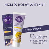 Sesu Hair Removal Cream for Normal Skin - 3.38 fl oz, Dermatologically Tested, Vitamin E & Bisabolol Enriched
