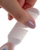 Babyjem Natural Bristle Baby Hair Brush and Comb Set - Gentle Detangling for Infants
