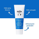 Mia Klinika Nourishing & Revitalizing Facial Cream: Soothe Redness, Strengthen Skin Barrier, Intense Hydration - Sensitive Skin Care