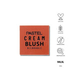 Pastel Profashion Cream Blush: Natural, Long-Lasting Color, Oil Control, Cruelty-Free, Halal Certified - Shade 46