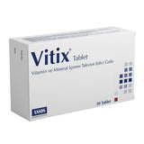 Vitix - Vitamin and Mineral Dietary Supplement for Immune System Support - 30 Tablets
