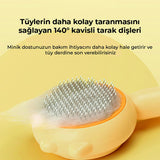 Neutron Pet Grooming Tool - Adjustable Comb for Cats & Dogs, Ergonomic Handle, Easy Hair Collection
