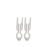 Fiona Franchimon No 1 Hairpin Petite White Gold 2-Pack